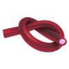 Lasso violet fouré enroulé sur lui même