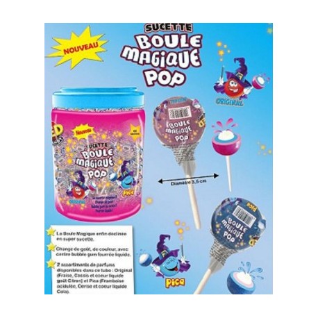 Sucette Boule Magique Pop