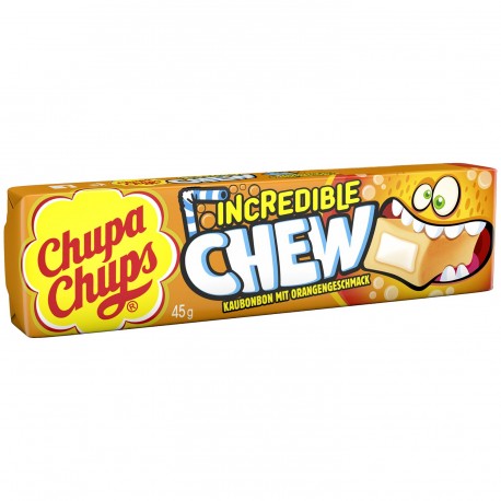 Chupa Chups " Incredible Chew " - Orange