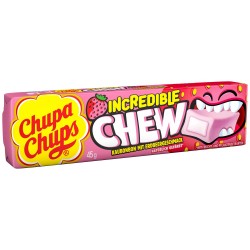 Chupa Chups " Incredible Chew " - Fraise