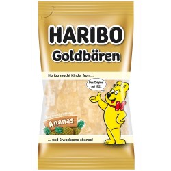 Ours d'or Haribo * Blanc-ananas*
