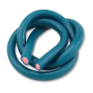 balla balla stick à la framboise de couleur bleu, fourré de couleur rose