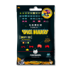 Sachet de powerup space invaders, qui sont des bonbon inspirer de jeux vidéos tel que Tetris