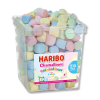 Boite tubo de rainbollow haribo qui sont des guimauves multicolores