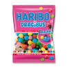 Sachet rose de dragibus Haribo multicolores
