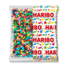 Gros conditionnement sachet de dragibus multicolores de chez Haribo