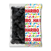 Gros conditionnement sachet de rotella noir réglisse, qui sont des rouleaux au réglisse de chez Haribo