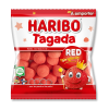 Sachet rouge et blanc de tadaga de chez Haribo