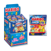 Boite présentoirs de mini sachets de bonbons haribo orangina