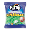 Sachet gros conditionnement de balle de golf de chez fini qui sont des guimauve verte au gout de pomme verte