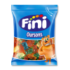 Sachet d'ourson lisse brillant de chez FINI qui sont des bonbons en forme d'ourson gélifiés