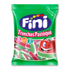 Sachet de tranches de pastèques acidulés de la marque FINI qui sont des bonbons au goût et à la forme de pastèques