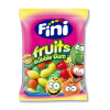 sachet de chewing gum cocktail de fruits qui sont des chewing-gum en forme de fruits