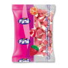 sachet gros conditionnement de bisou fraise grand modèle qui sont des bonbons sucrés à la frais de la marque fini