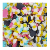 vrac de pingouins couleurs assortis qui sont des bonbons gélifiés de couleurs différentes