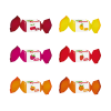 Bonbon pâte à macher régalad aux fruits de couleurs rouge, rose, jaune, bordeaux et orange