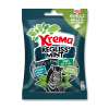 Sachet de krema reliss'mint qui sont des pâtes à macher au goût de réglisse et de menthe