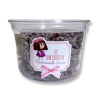 Pot de bonbon à la violette qui sont du sucre cuit au parfum et à la forme de violette