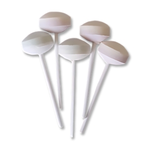Sucette lollies junior de couleurs rose, bleu et blanc pastel