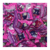 Vrac de chewing gum tâche lague fourré acide violet