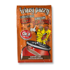 Frizzy Pazzy marron qui est une poudre qui claque sous la bouche qui se transforme en chewing-gum au goût de cola