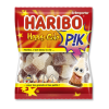 Sachet rouge de happy cola pik qui sont des bonbons citriques en forme et au gout de bouteille de cola