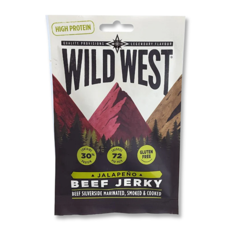 Beef Jerky Jalapeno Wild West