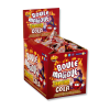 Boules magique cola avec un emballage marrons, et des billes de bubble gum au cola marrons