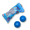 Sachet individuel de boules magiques pik qui sont des billes de chewing-gum bleues acidulées qui tâches la langue