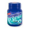 boite individuelle de mentos pure fresh menthol et thé vert qui sont des chewing gum en dragués