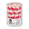 Tubo entier de sucettes fraise pétillante