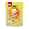 Sachet jaune de 4D ananas qui sont des bonbons en 4D réaliste à l'ananas gélatineuse