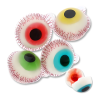 Œil trolli qui sont des bonbons en forme d'œil aux couleurs vertes, rouges, jaunes et bleues