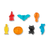 Bonbons hariween de chez Haribo en forme de chauve souris, citrouille, araignée... pour halloween