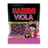 Sachet de réglisse violette viola Haribo qui sont des bonbon à la violette et à la réglisse
