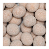 Vrac de billes marrons d'anis de flavigny à la réglisse