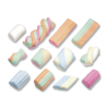 Guimauves haribo supermix de tailles, couleurs et formes différentes