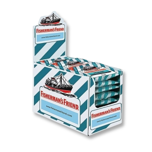 Carton présentoir de fisherman's Frien à la menthe douce