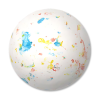 Boule Géante Mammouth blanche avec des couche de gouts et couleurs différentes