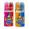 Duo spray de couleurs rouge et rose pour framboise fraise et orange et bleu pour cerise cola