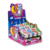 Présentoir carton de sour potty qui sont des bonbons poudre en forme de toilettes