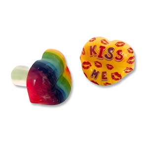 Kiss pop crazy lips qui sont des sucettes en forme de lèvres