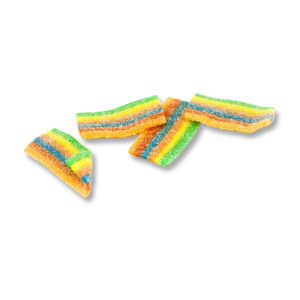 magic carpets qui sont des petits tapis multicolores acidulés