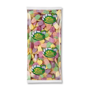 Sachet gros conditionnement de surffizz fruits qui sont des langues acides fruitées