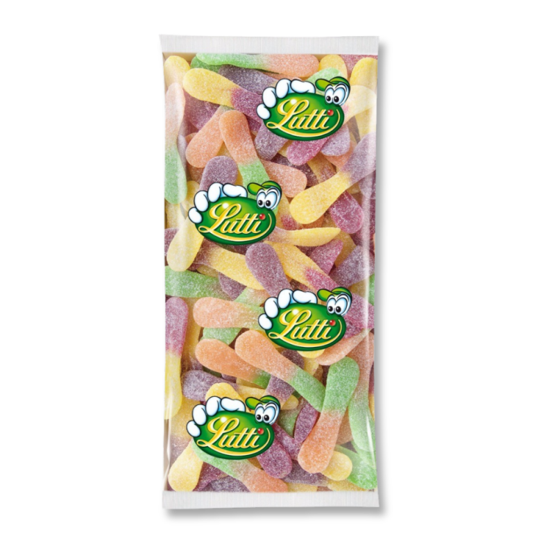 Sachet gros conditionnement de surfizz XL fruits qui sont des langues acidulées et fruitées de chez lutti
