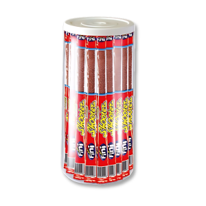 Boite plastique de shooter fraise fini qui sont de longue pailles acidulés au gout de fraise