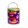 Saut de color bomps qui sont des boule de chewing gum contenant un liquide qui colore la langue.