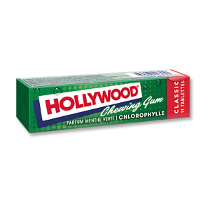 Paquet vert d'hollywood en tablette à la menthe verte