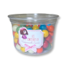 Boite de billes de gum multicolores