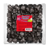 Sachet gros conditionnement de bonbons bijoux noirs réglisses